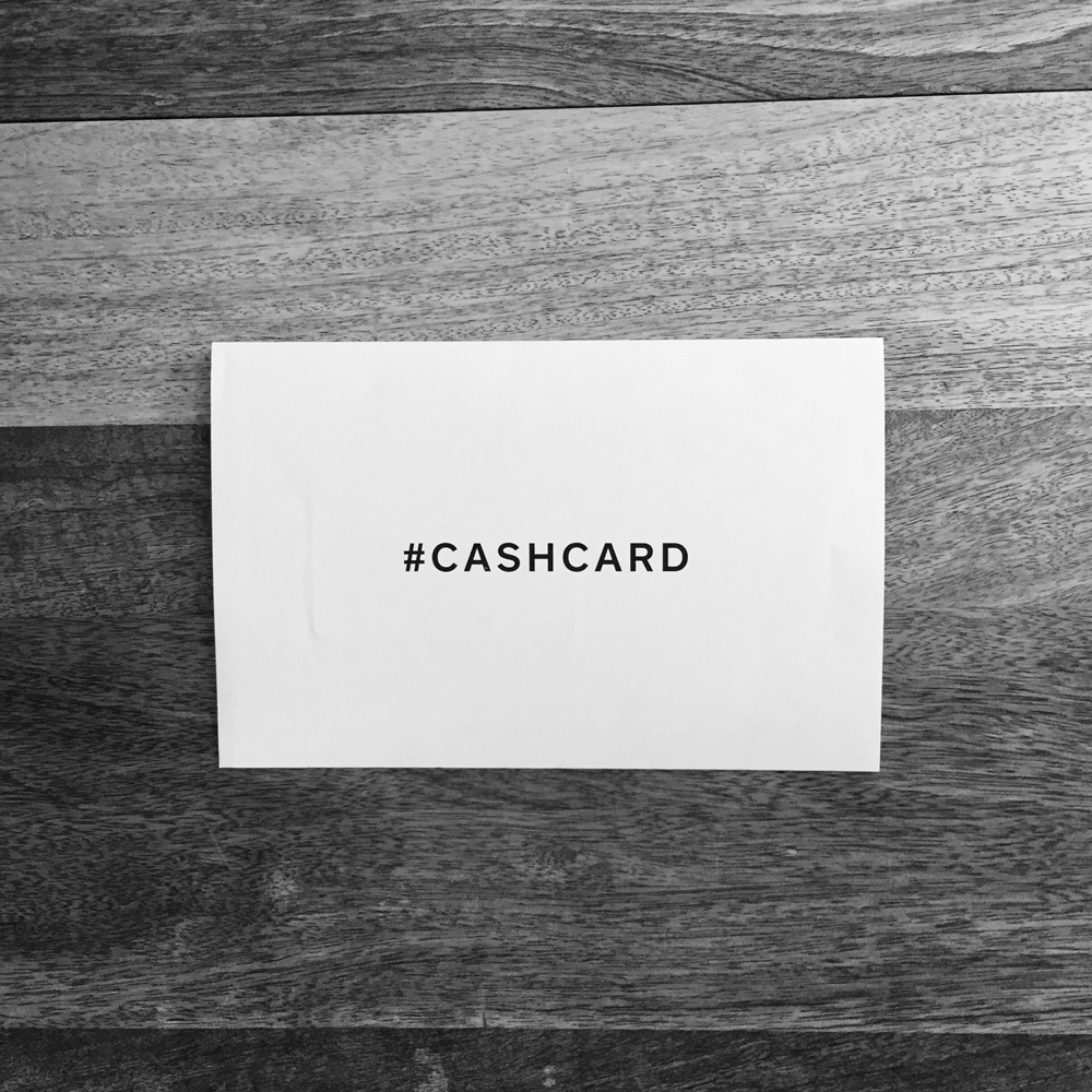 SQUARE CASH CASH CARD