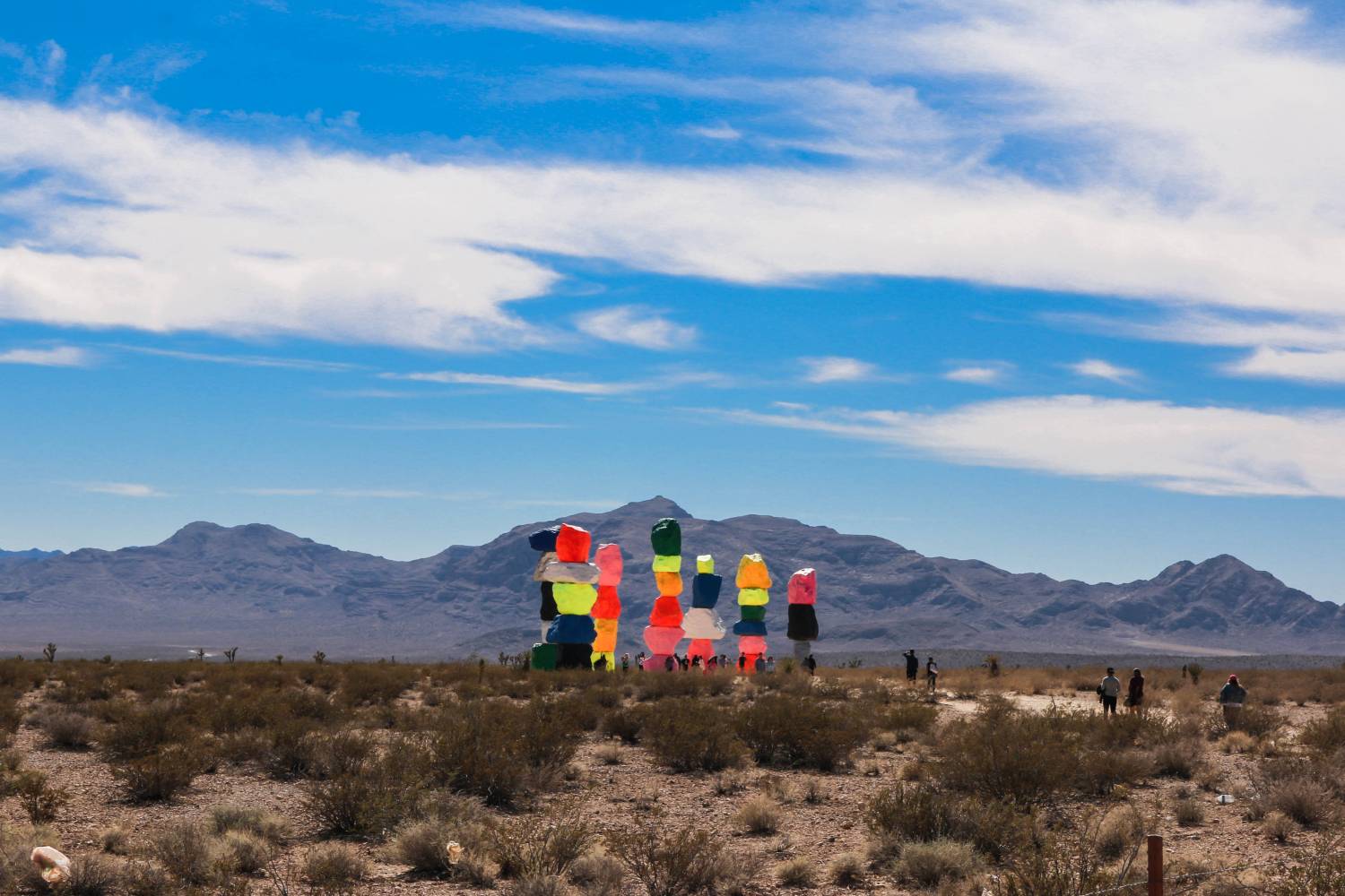 Best Place To Take Photos By Vegas - Seven Magic Mountains