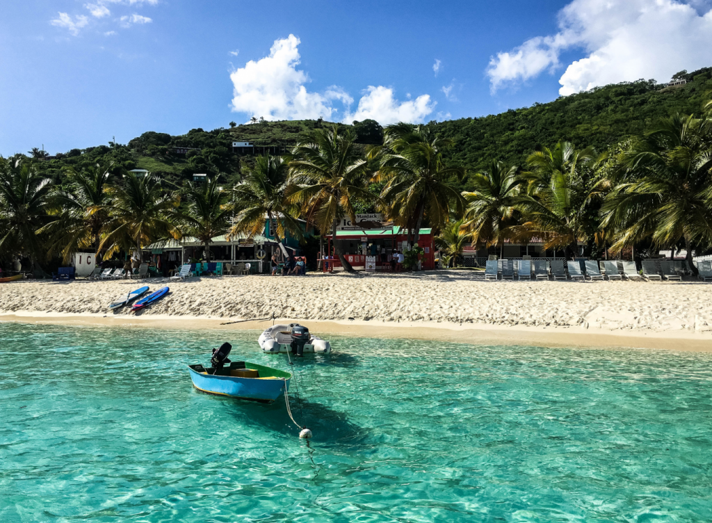 Jost Van Dyke Painkiller Cocktail At The Soggy Dollar Bar