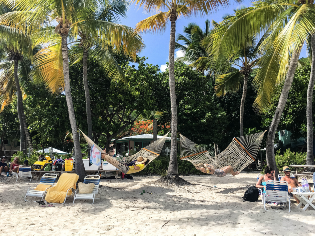 Jost Van Dyke Painkiller Cocktail At The Soggy Dollar Bar