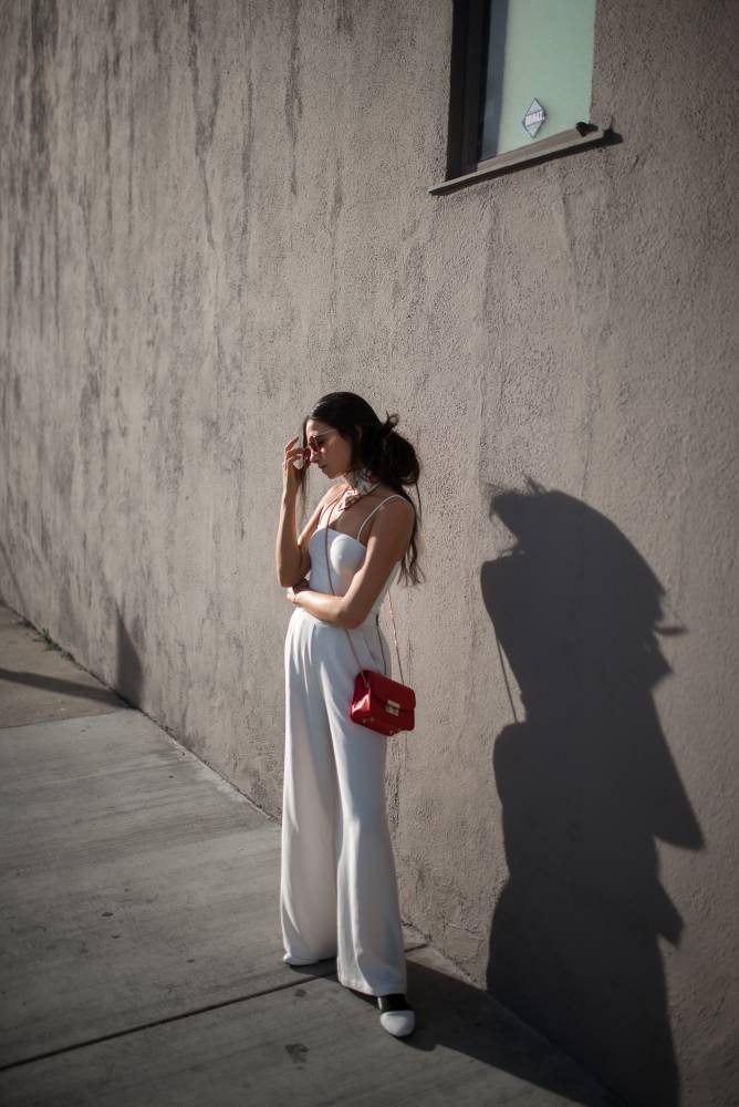 White Monochrome Outfit - Amy Marietta