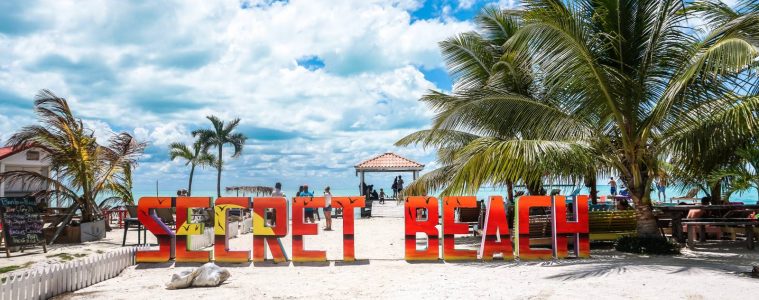 Secret Beach Ambergris Caye, Belize