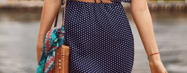Chic Summer Outfits - polka dot dress