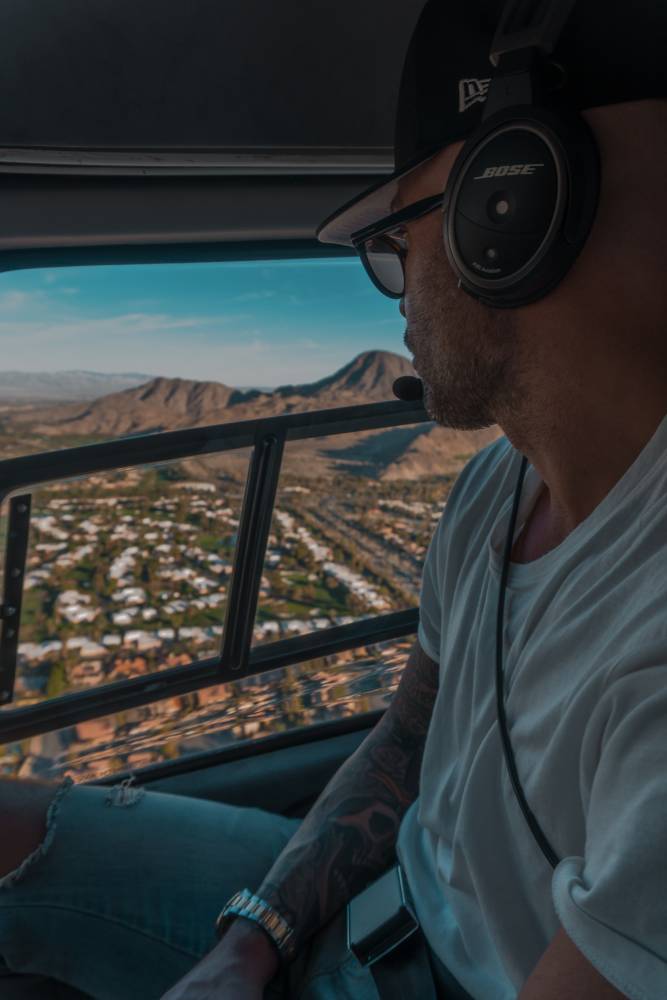 My First Helicopter Ride In Palm Springs With JOIRIDE