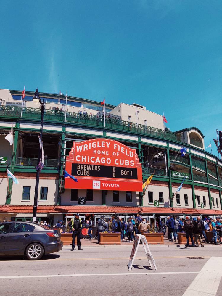 Wrigley Field Park Chicago Cubs - Amy Marietta