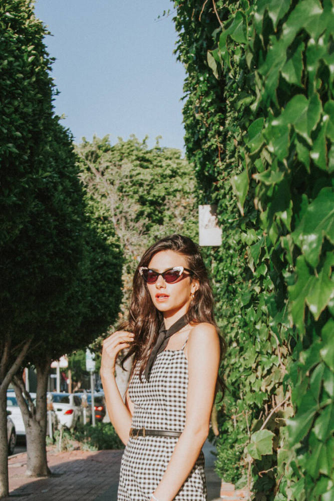 How To Style A Gingham Dress For Summer - LA Fashion Blogger