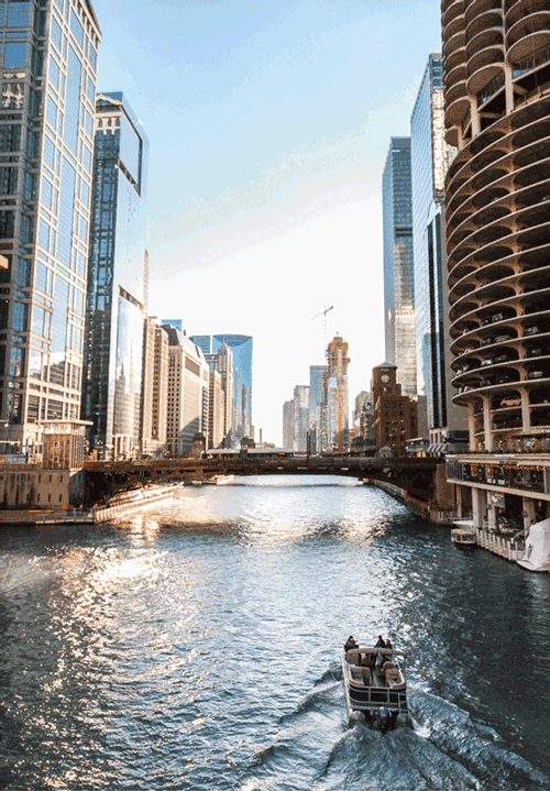 Chicago River GIF