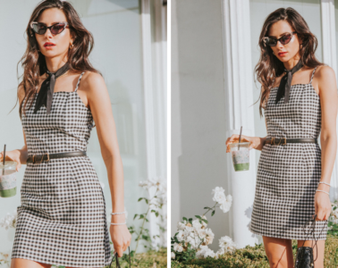 How To Style A Gingham Dress