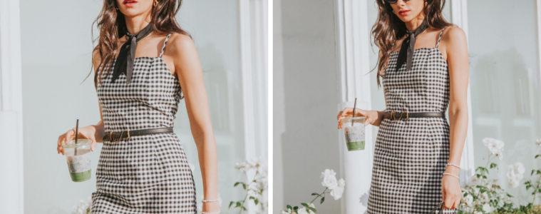 How To Style A Gingham Dress