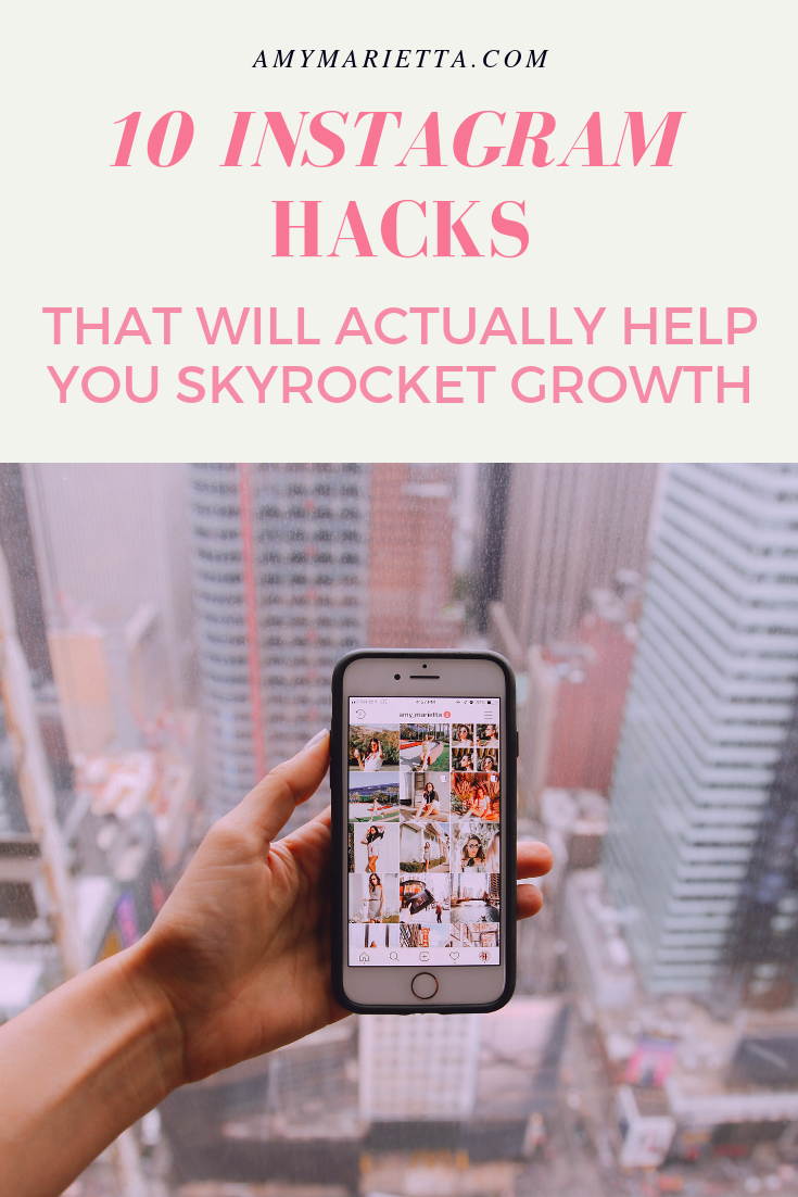 10 Instagram Hacks That Will Skyrocket Growth - @amy_marietta