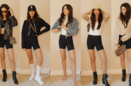 how to style biker shorts