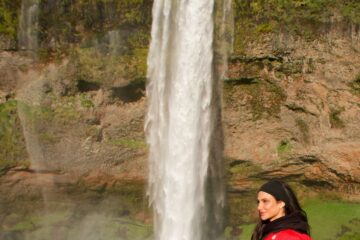 seljanlandsfoss waterfall - Ultimate Iceland Travel Itinerary: Top Things to Do, Hot Springs & Hidden Gems - amy marietta travel blog