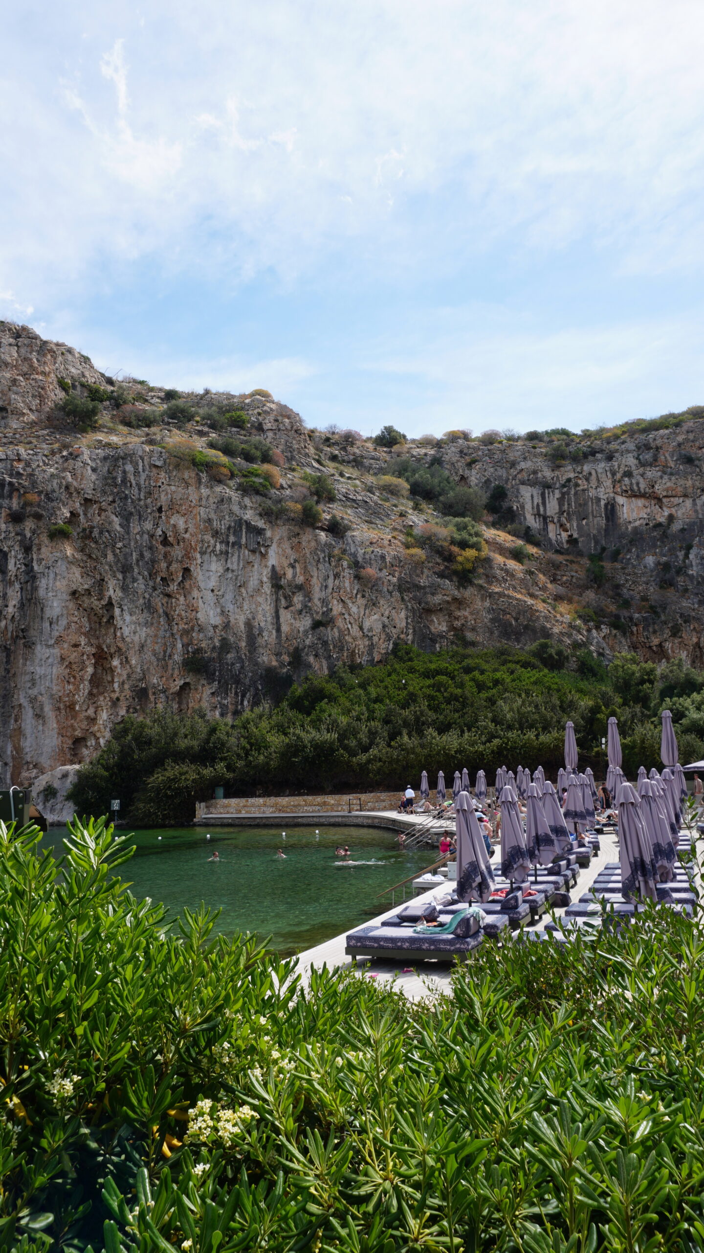 Lake Vouliagmeni - top unique things to do in athens