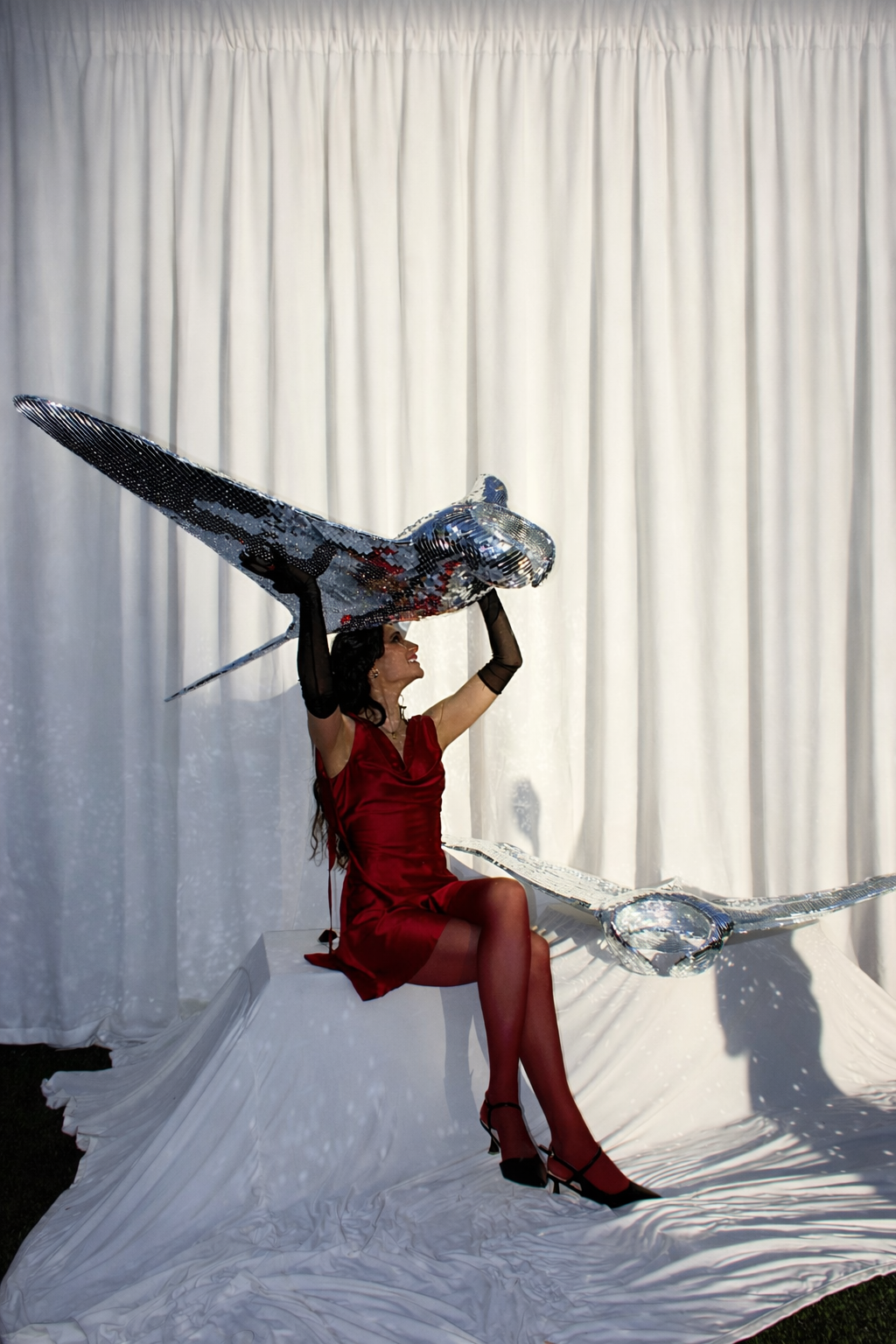 custom disco art manta ray disco balls amy marietta