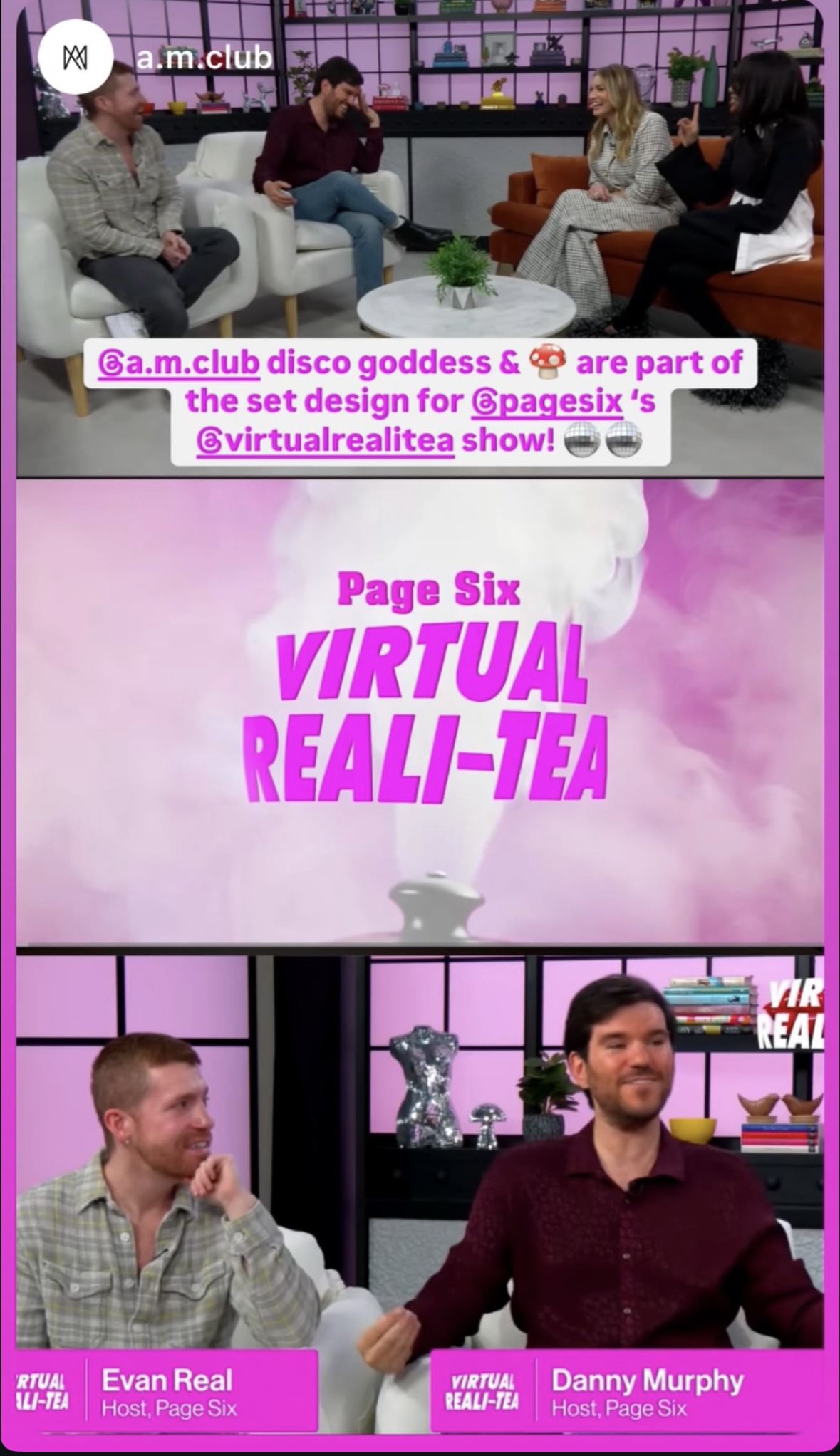 page six vitrual reali-tea disco goddess set