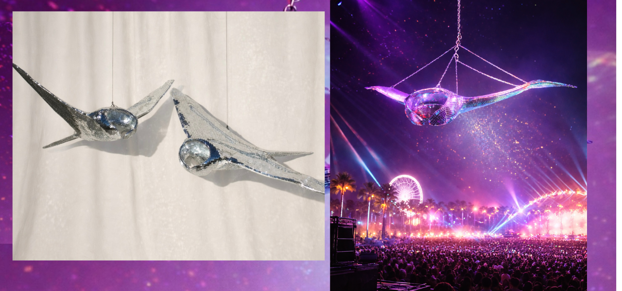 custom disco artist mirror ball am.club studio amy marietta