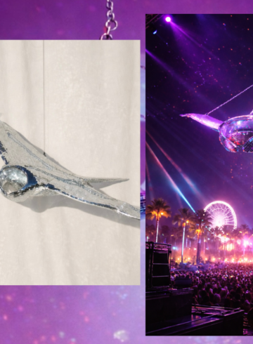 custom disco artist mirror ball am.club studio amy marietta