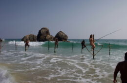 koggala stilt fishermen
