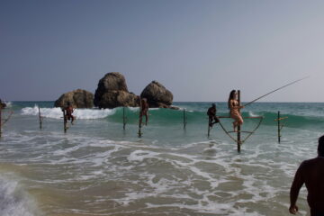 koggala stilt fishermen