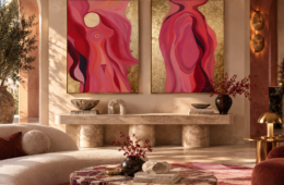 Source of Flowing Gold, Original Oil Painting Set of 2, Abstract Art, Large Statement Wall Art, Luxury Decor